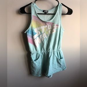 Star Wars girls romper/swim cover